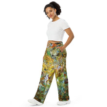 Load image into Gallery viewer, All-over print unisex wide-leg pants