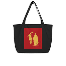 Load image into Gallery viewer, Large organic tote bag (2 sides printed)