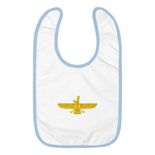 Load image into Gallery viewer, Embroidered Baby Bib