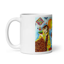 Load image into Gallery viewer, White glossy mug