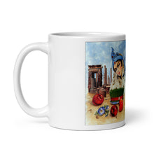 Load image into Gallery viewer, White glossy mug