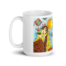 Load image into Gallery viewer, White glossy mug