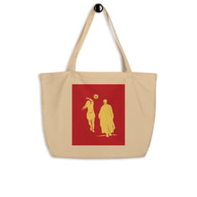 Load image into Gallery viewer, Large organic tote bag (2 sides printed)
