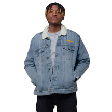 Load image into Gallery viewer, Unisex denim sherpa jacket
