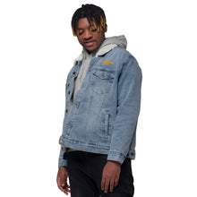 Load image into Gallery viewer, Unisex denim sherpa jacket
